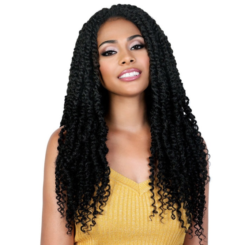 Motown Tress Passion Twist Braid Lace Front Wig L-PASSION 7 1