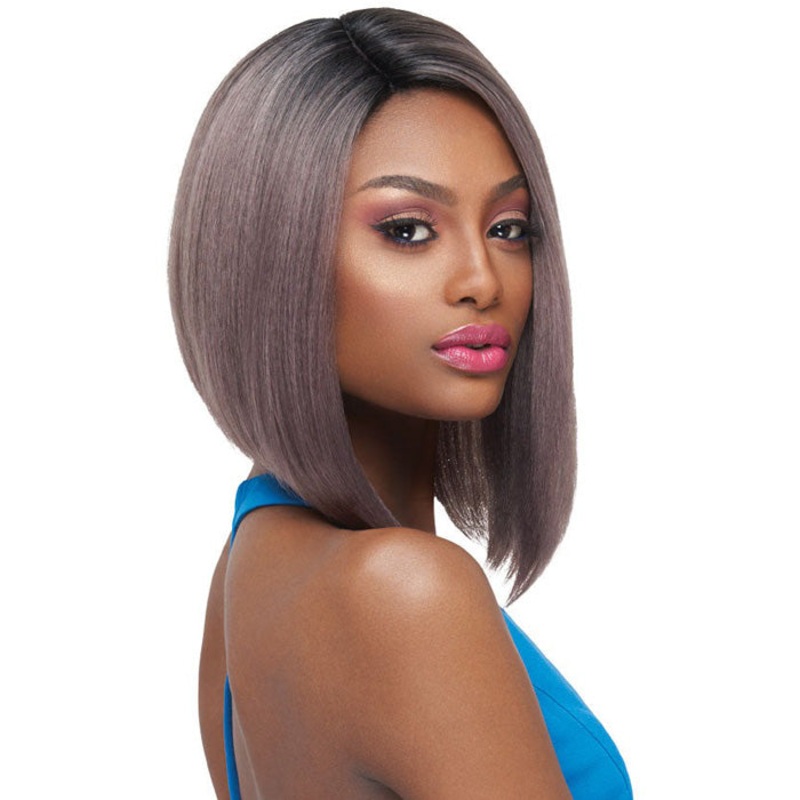 Outre Synthetic Swiss Lace L Parting Lace Front Wig – ISSA 950