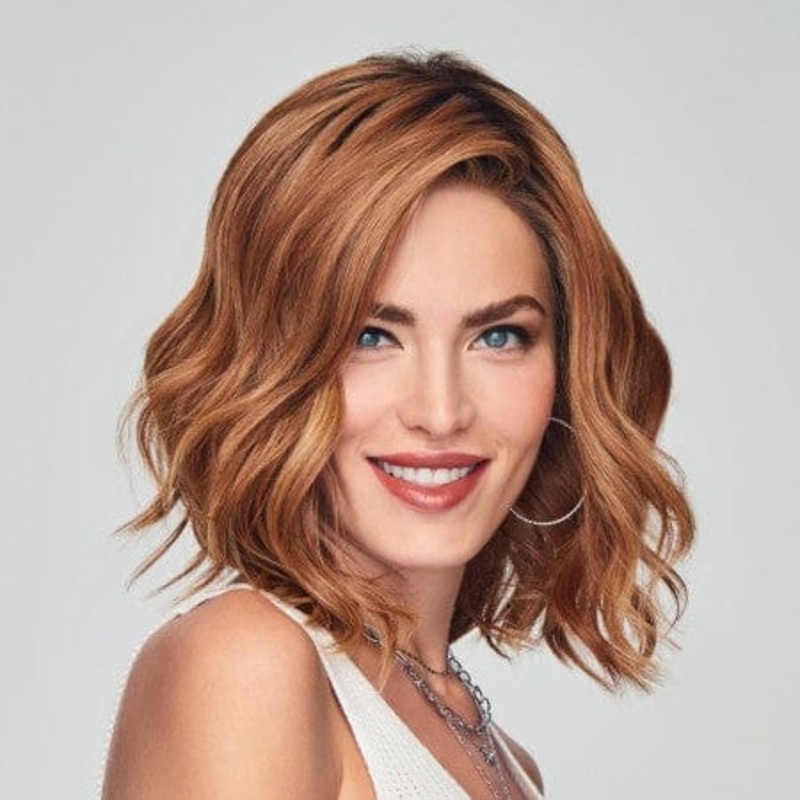 Simmer Elite PETITE Wig by Raquel Welch RL10/12 Sunlit Chestnut