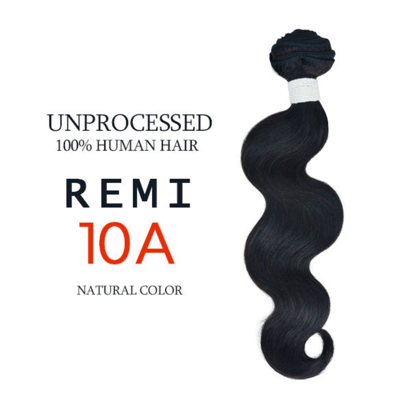 Bobbi Boss 100% Unprocessed Human Hair Weave 10A – BODY 14-20″ 14 NATURAL