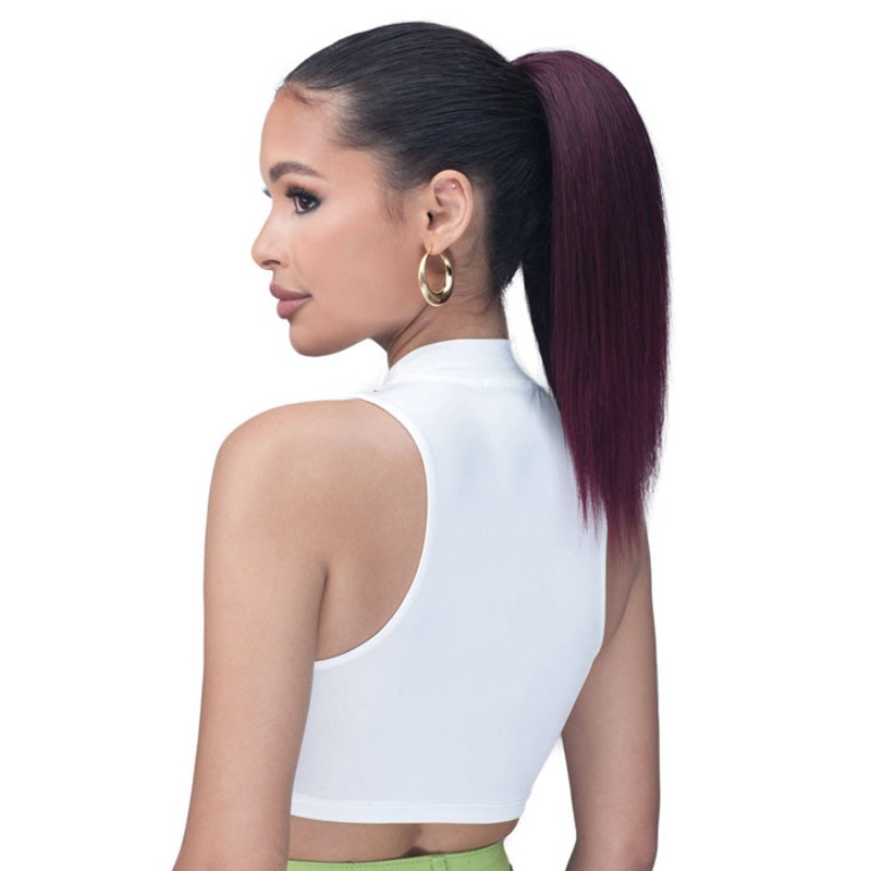 Laude & Co Drawstring Ponytail – STRAIGHT 14 1