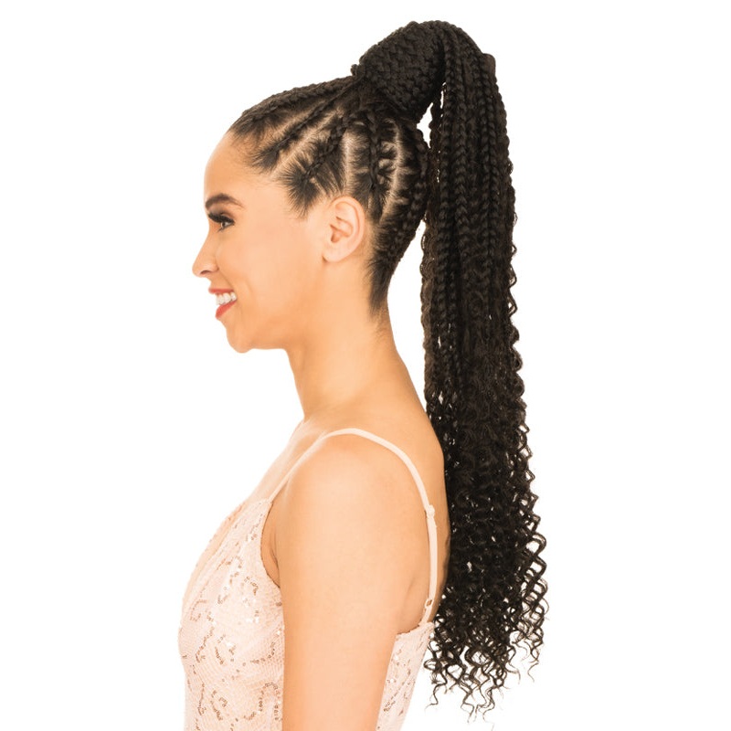 New Born Free Braid Ponytail – BOHEMIAN BOX 26″ 1