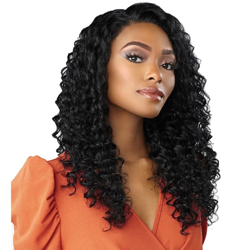 Sensationnel Unprocessed 15A 100% Virgin Human Hair 13X4 HD Lace Part Wig – DEEP 22 NATURAL