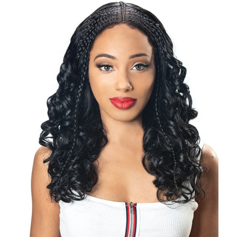 Zury Sis Diva Pre-Braided 13×4 Lace Front Wig – DIVA LACE H FULANI 103 SOMBURG