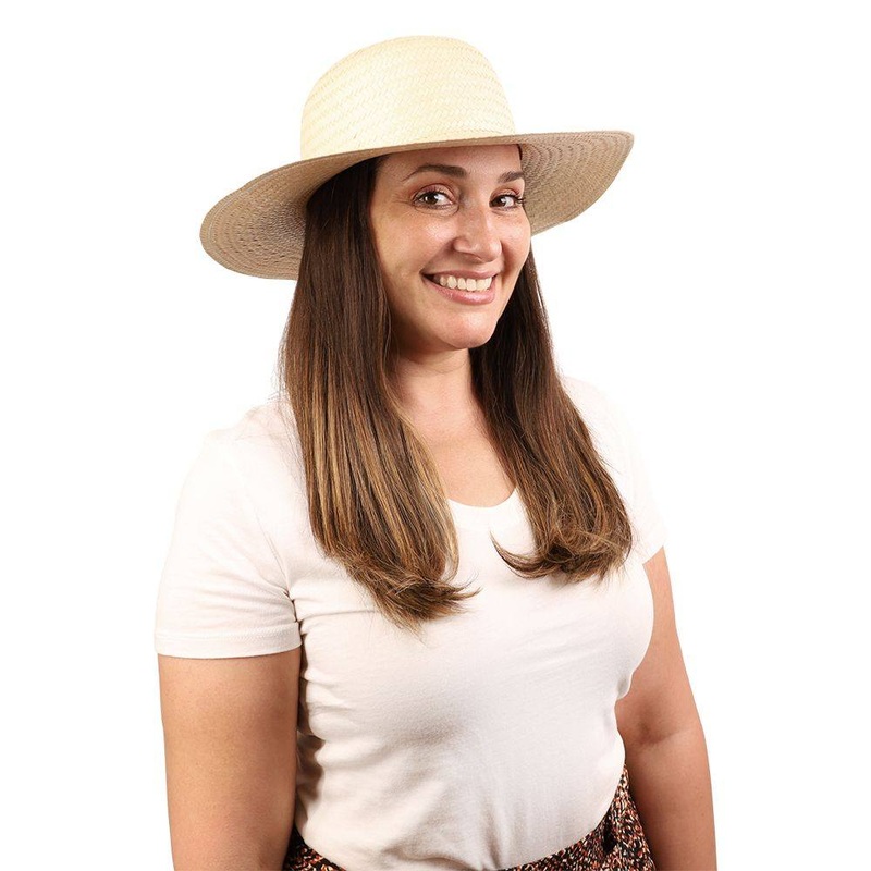 20″ HatFall Wig Dark Brown Balayage Open Wefted