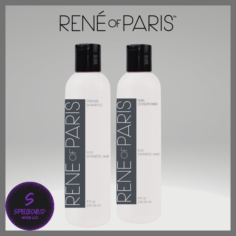 PREPARE Shampoo & DUAL Conditioner Bundle for Synthetic Hair by Ren of Paris