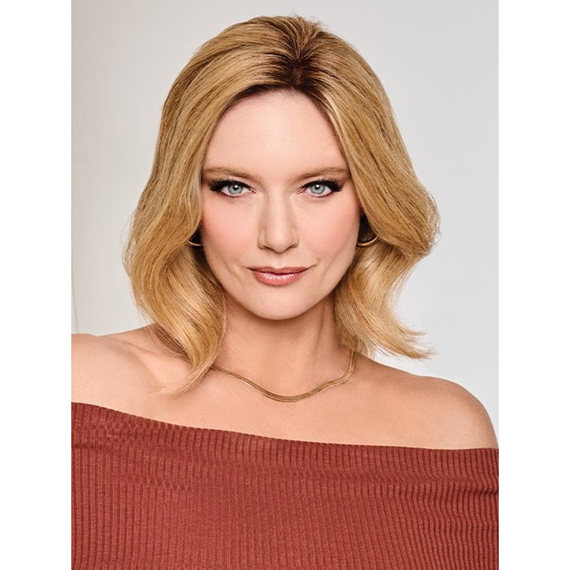 10″ Guilty Pleasure | Human Hair Lace Front Topper (Mono Top) R1HH