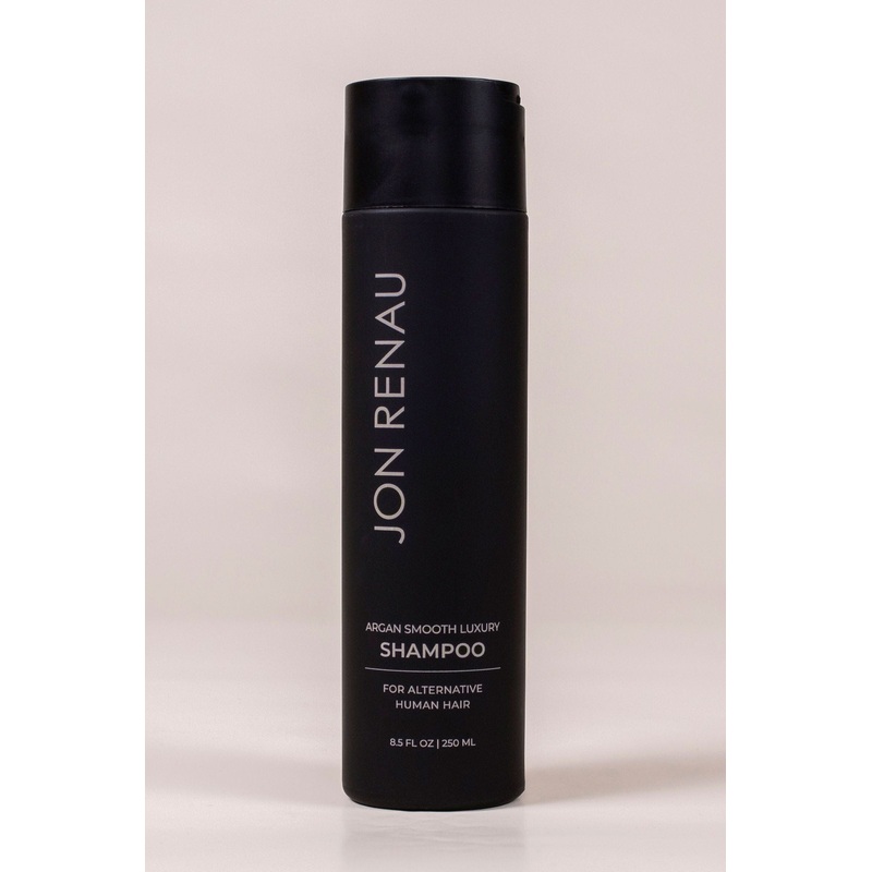Argan Smooth Luxury Shampoo for Human Hair by Jon Renau (8.5oz)
