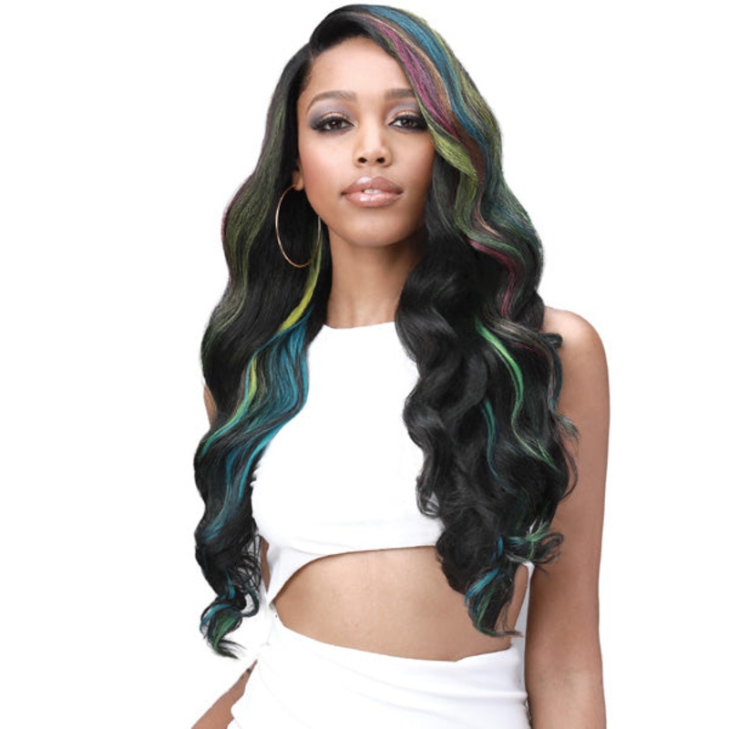 Bobbi Boss Human Hair Blend 13×7 Lace Frontal Wig – MBLF004 LONDON 1