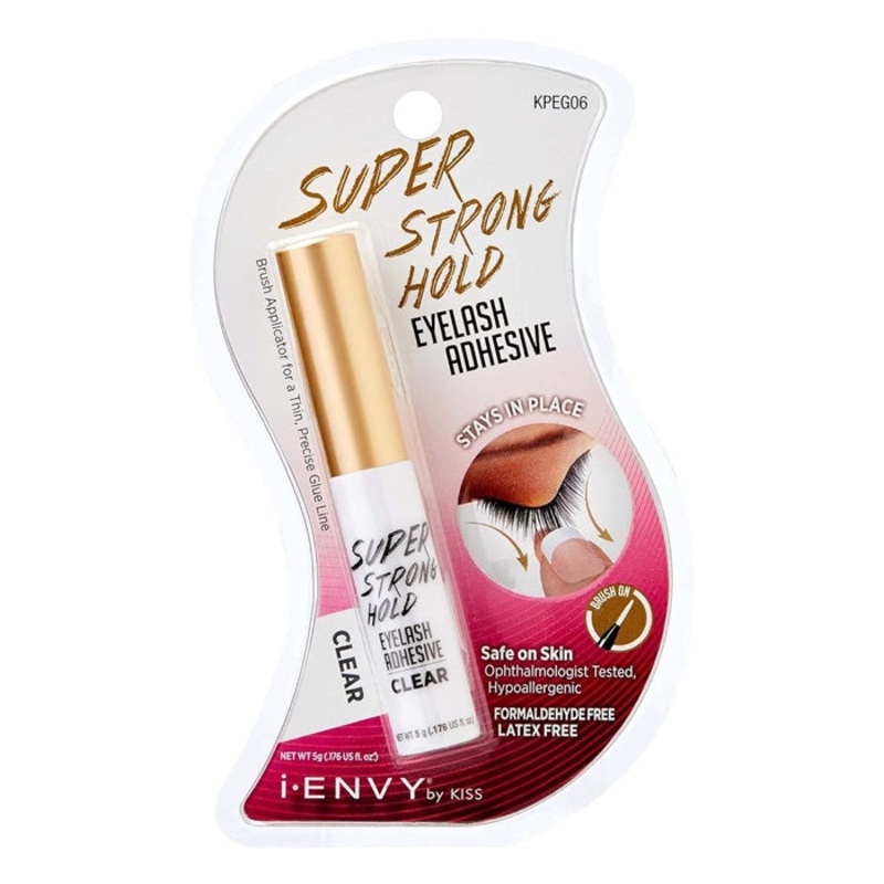 Kiss I-Envy Super Strong Hold Eyelash Adhesive BLACK-KPEG05