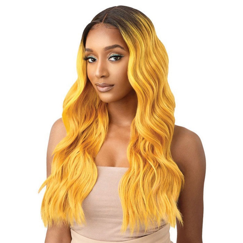 Outre Color Bomb Piano Highlights HD Lace Front Wig – CHARLESTON 1B
