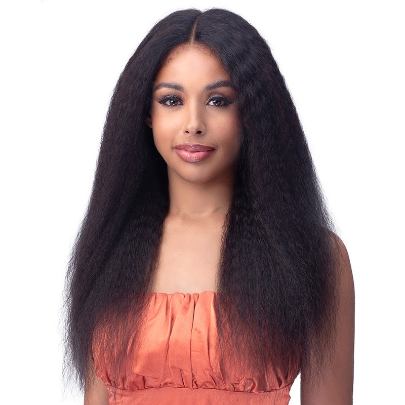 Ange 24 | Lace Front Human Hair Wig by Bobbi Boss Natural