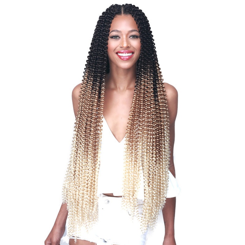 Bobbi Boss Brazilian Pre-Looped Crochet Braids – SOFT WATER WAVE 3X 26″ 1