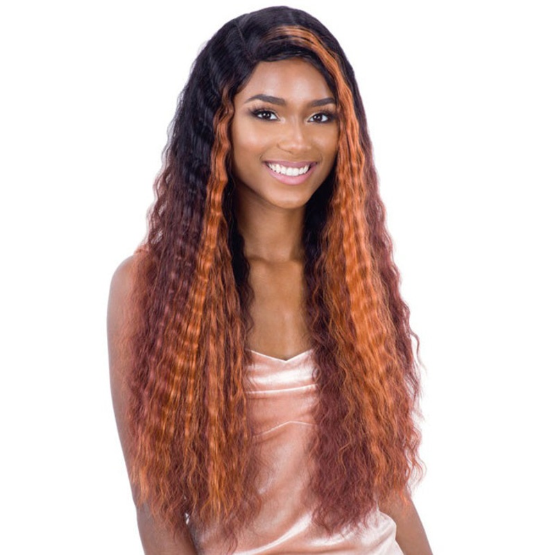 Equal by Shake N Go Lace & Lace  5″ Deep Part Lace Front Wig – DEEP WAVER 002 530