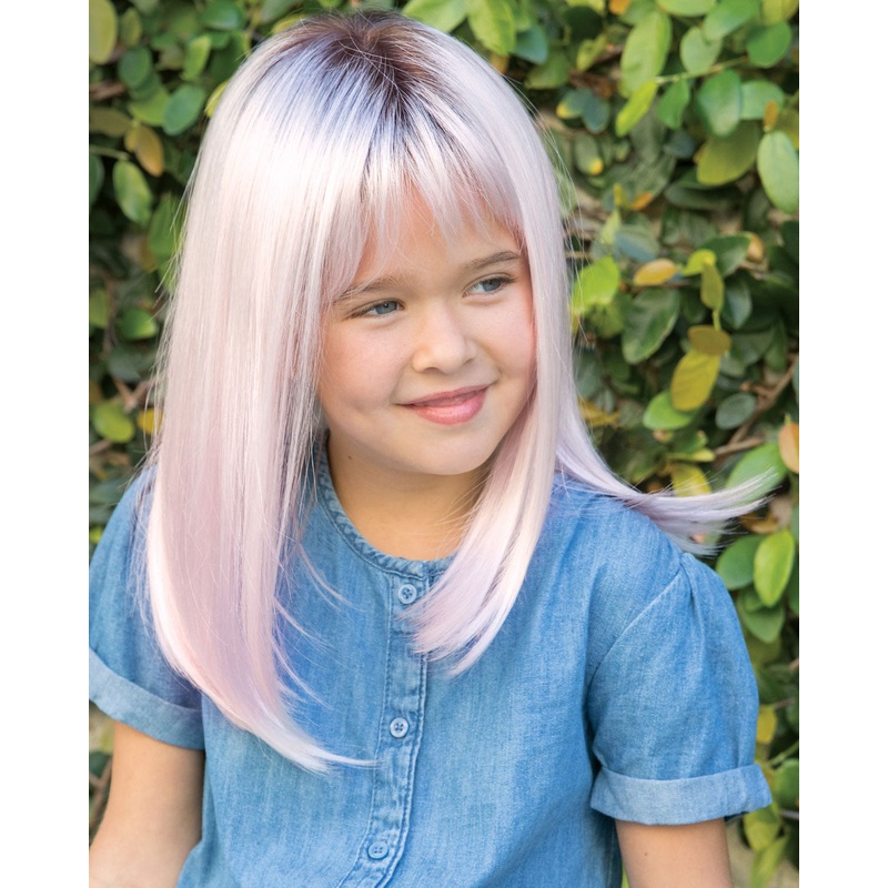 Miley | Kids Lace Front & Monofilament Top Synthetic Wig by Amore Cappucino