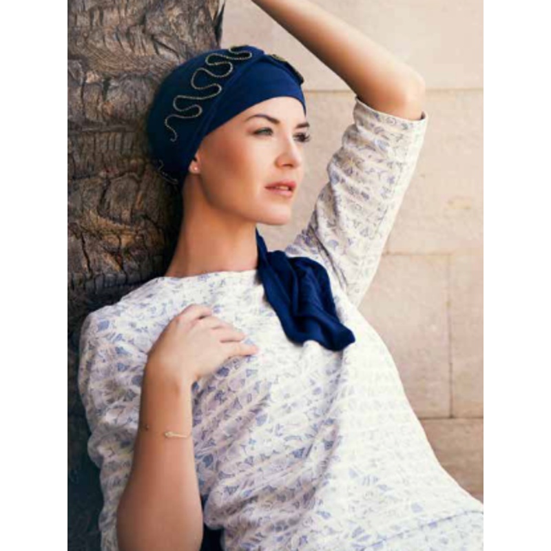 Mudita Long Scarf – 2152 Dark Blue