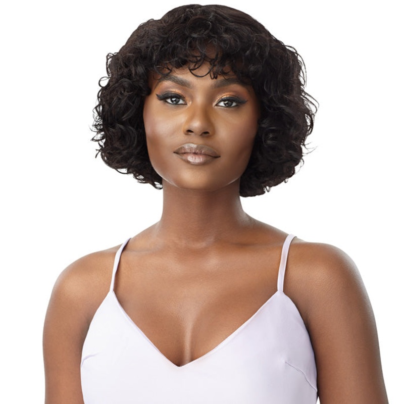 Outre Mytresses 100% Unprocessed Human Hair Full Wig – HH PALMER NBLK