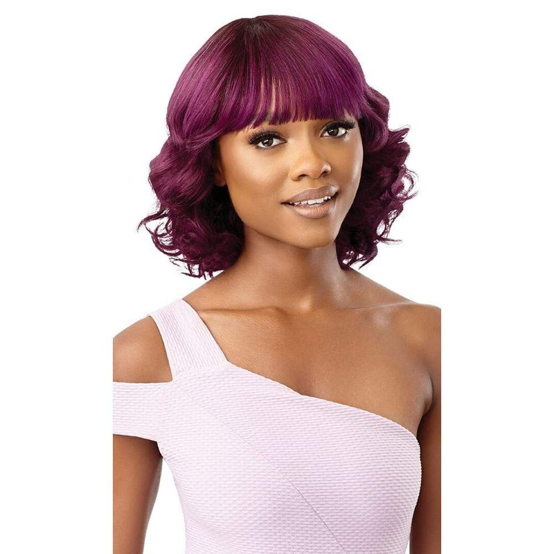 Outre Premium Duby 100% Human Hair Wig – Kadence 1 JET BLACK