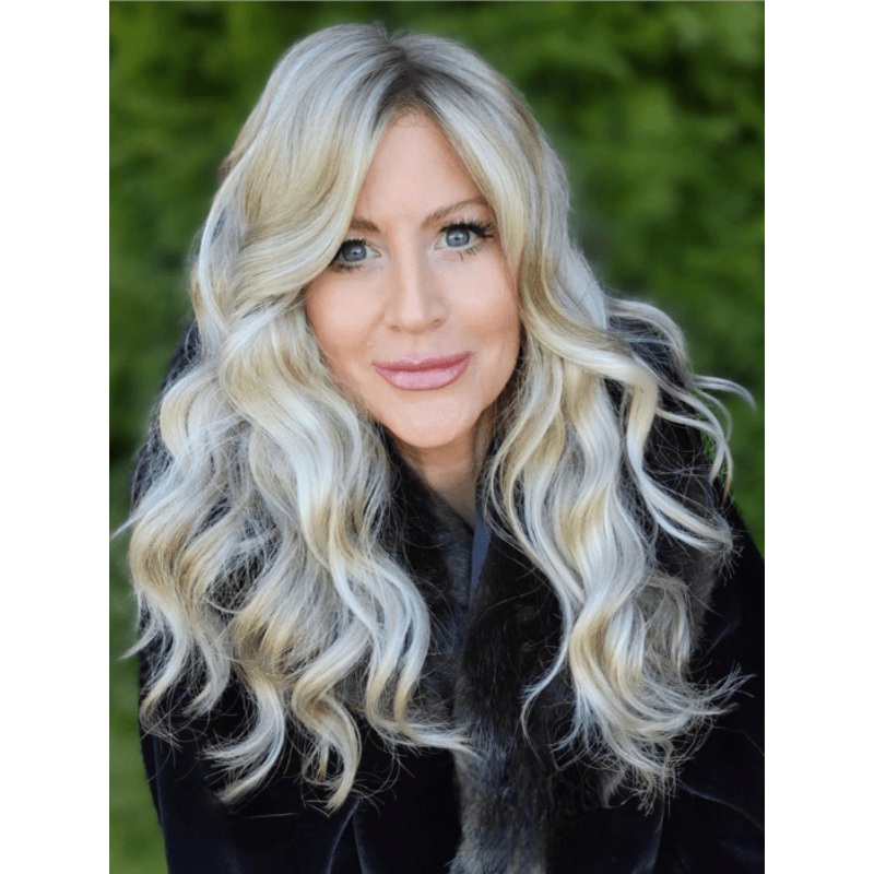 Sarah | Synthetic Lace Front Wig (Hand-Tied) 1B