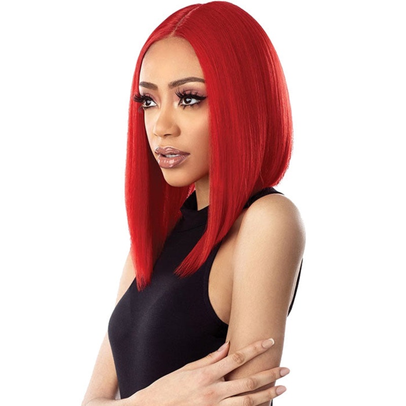 Sensationnel Shear Muse Empress HD Lace Front Wig – KIMORA – Red Krush 1