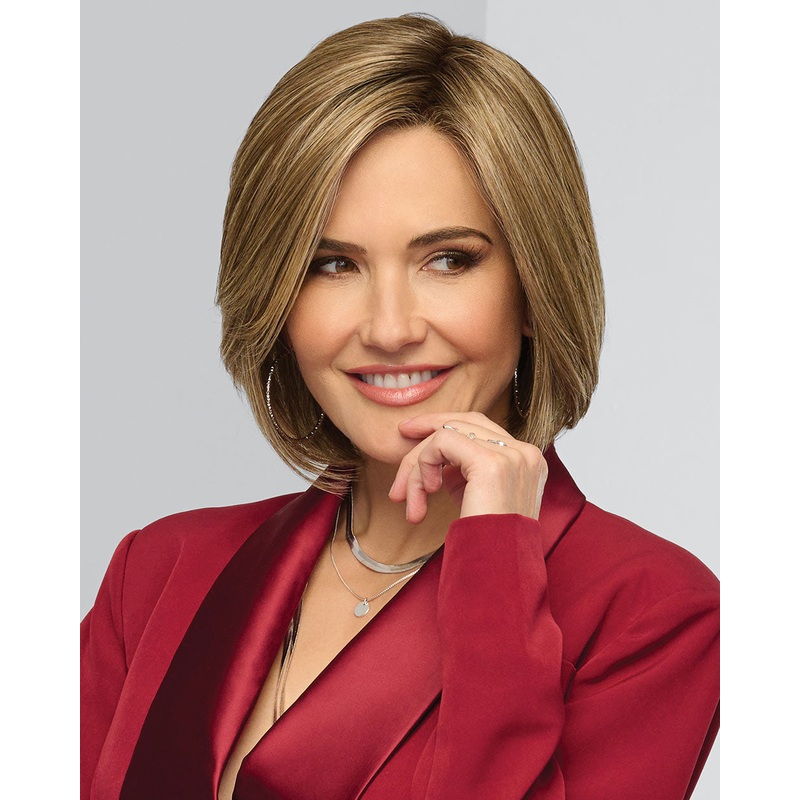 Straight Up With a Twist Elite | Lace Front & Monofilament Top Synthetic Wig by Raquel Welch RL10/12