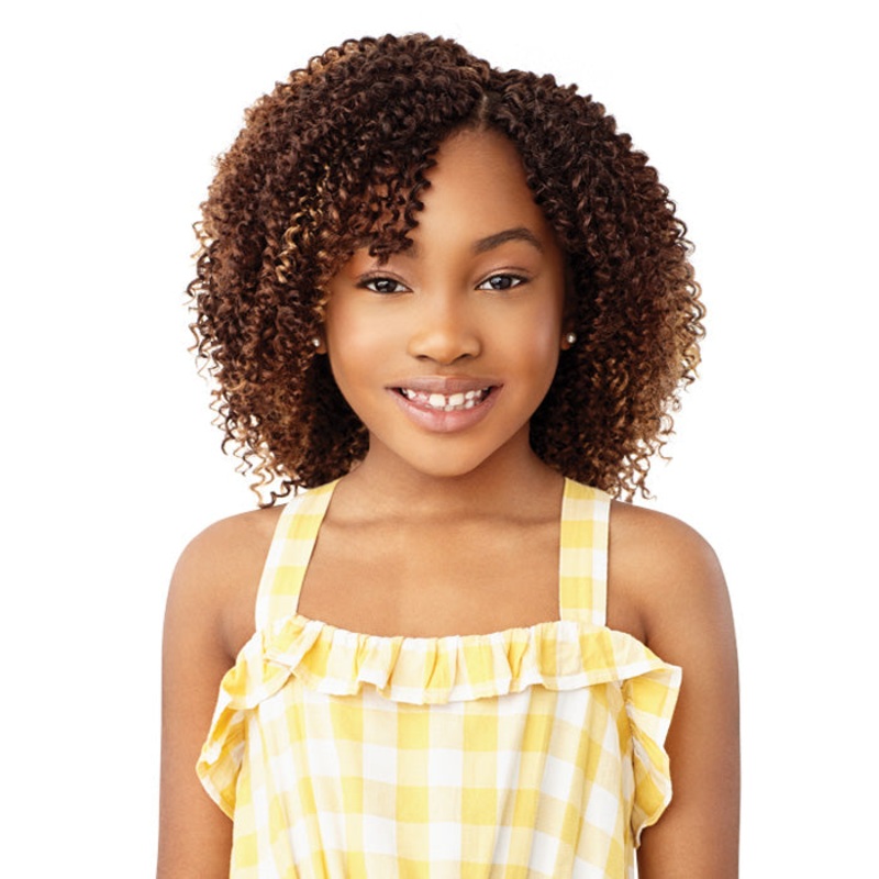 Outre X-Pression Lil Looks Crochet Braid – 2X 4C COILY 6″ 1