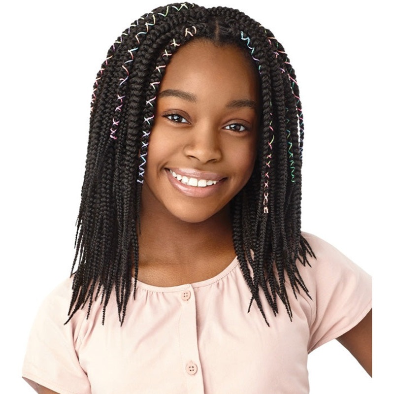 Outre X-Pression LiL Looks Crochet Braid – BOX BRAID 10″ 1