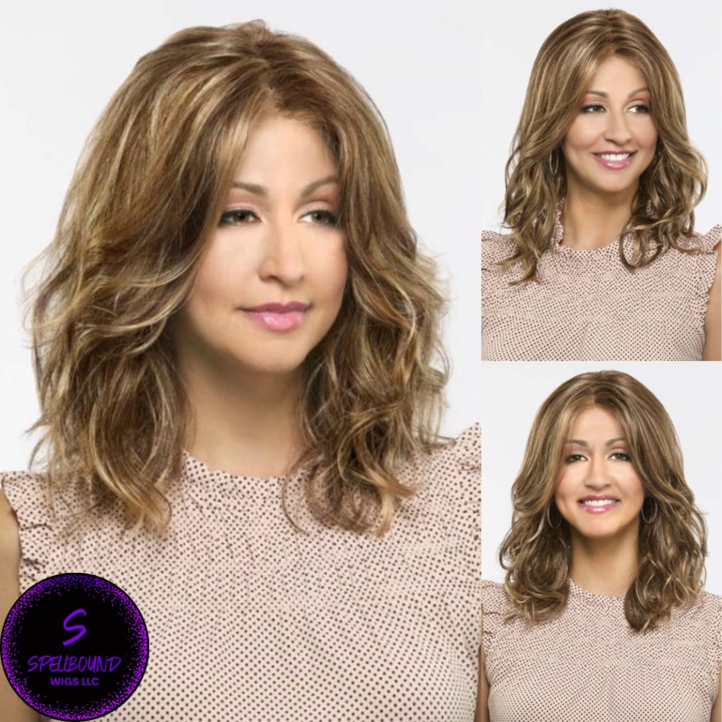 Riley – Synthetic Wig Collection by Henry Margu 1BH – Off black with medium dark brown highlights