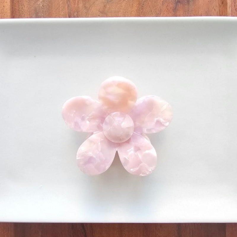 Flower Power Hair Claw – Ballet Slipper Ballet Slipper OneSize