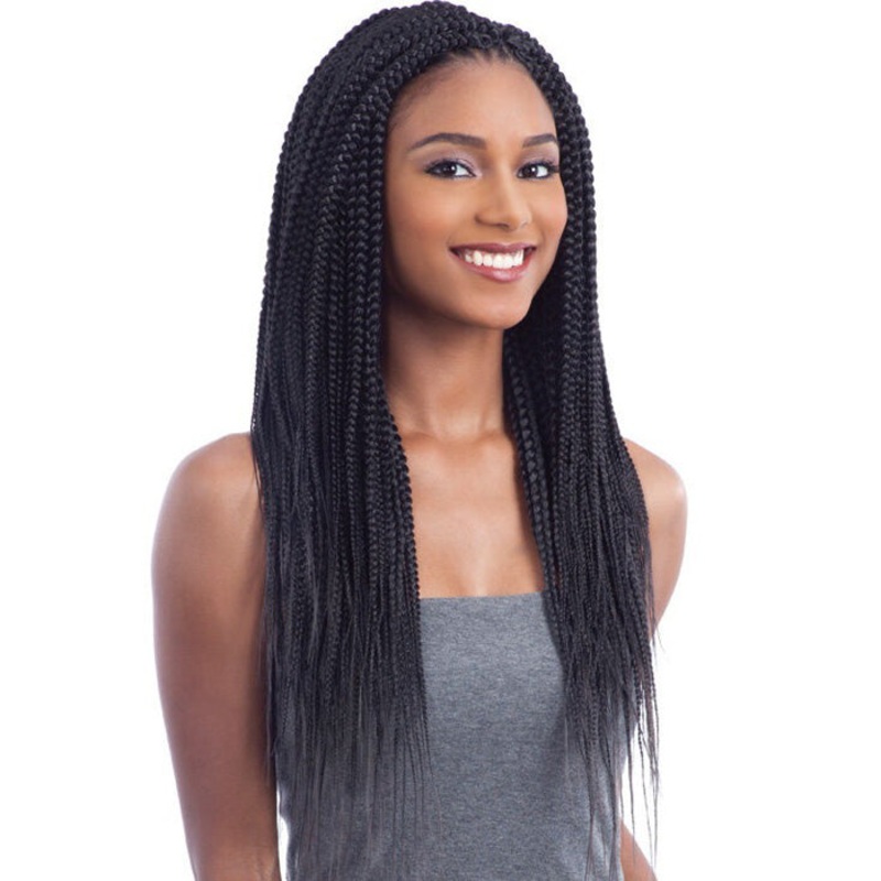 Freetress Crochet Braid 2X PRE-STRETCHED NIGERIAN BRAID 20 Inch 1