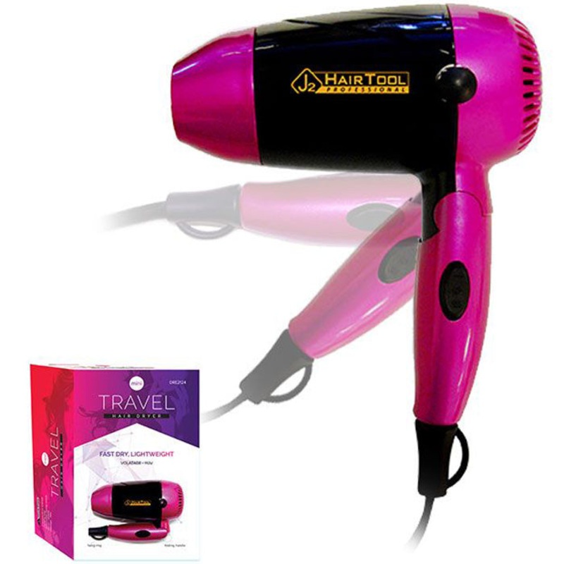 J2 Professional Mini Travel Hair Dryer DRE2124