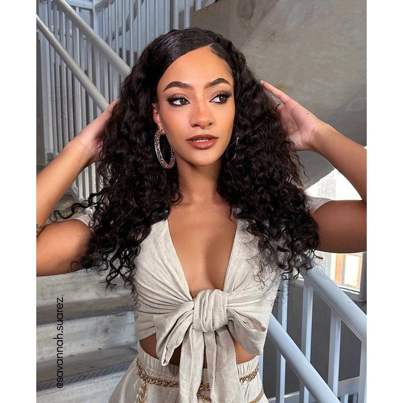 curly clip-in extensions starter set (#2).