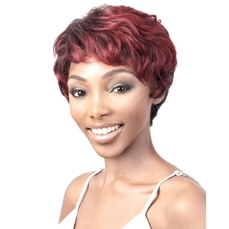 HBR-LSP01 | Lace Front Remy Human Hair Wig by Motown Tress 1