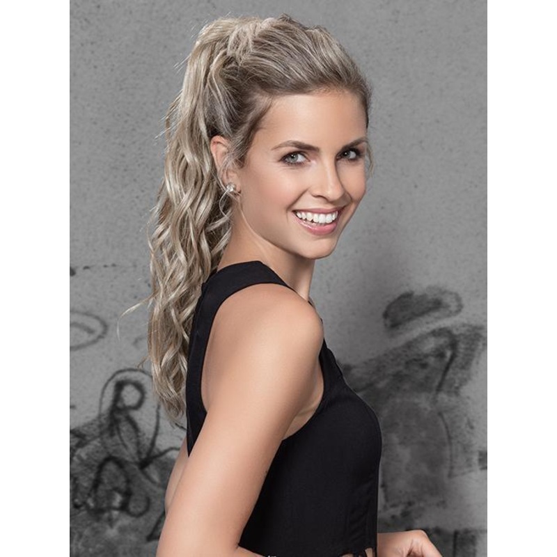 Hugo | HF Synthetic Ponytail (Wrap-Around) DARK-BROWN