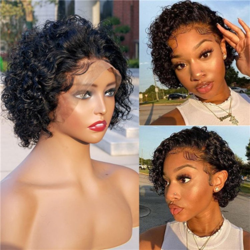 Luvme Hair 180% Density Deep Wave Glueless 13×4 Frontal Lace Wig – US Only 10