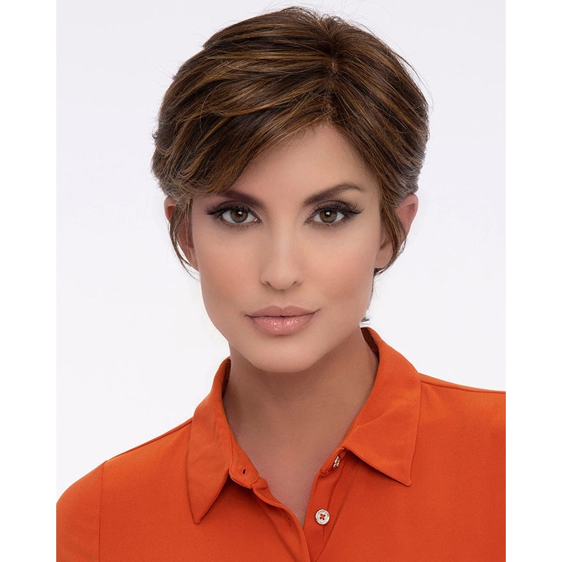 Paula | Lace Front & Monofilament Top Human Hair Blend Wig by Envy Almond Breeze