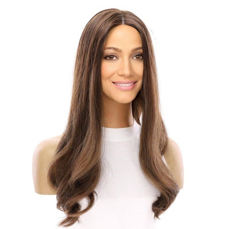 20″ Onyx Silk Top Topper Medium Brown Babylight