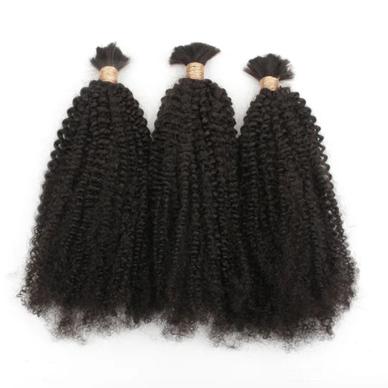 Afro Kinky Bulk Hair 18″