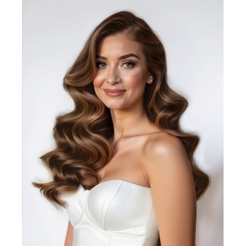 clip-in hair extensions caramel balayage. 14″ Classic