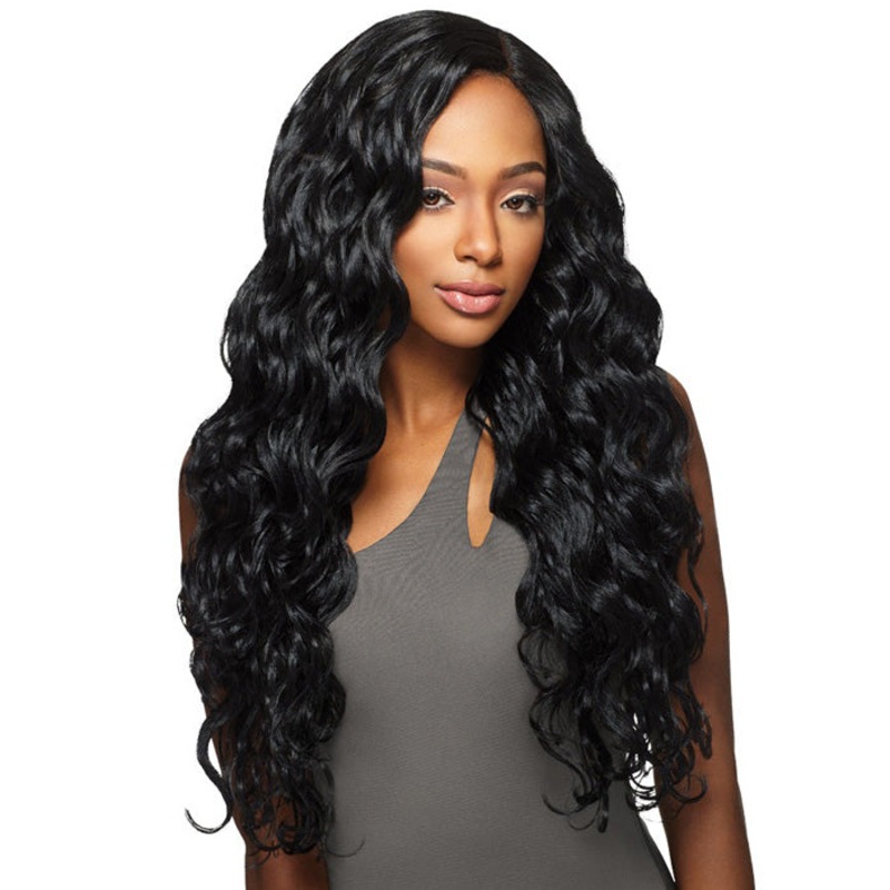 Outre Purple Pack Brazilian Boutique 100% Human Hair Blend Weave – VIRGIN BODY 18/20/22″ (1 Pack Solution) 950