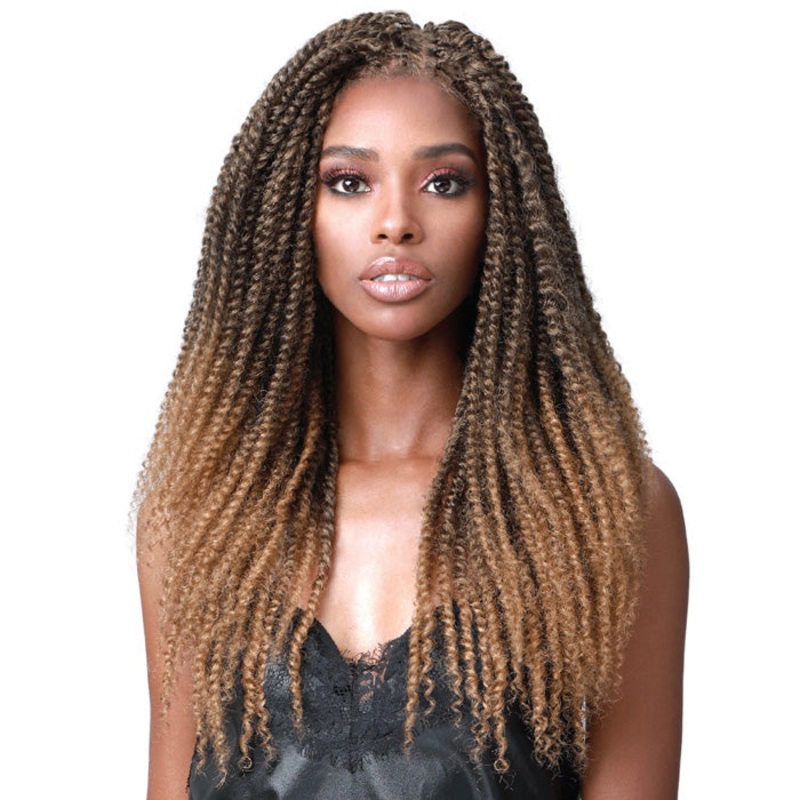 Bobbi Boss Boho Twist 4×4 Lace Front Wig – MLF523 AMEL 1
