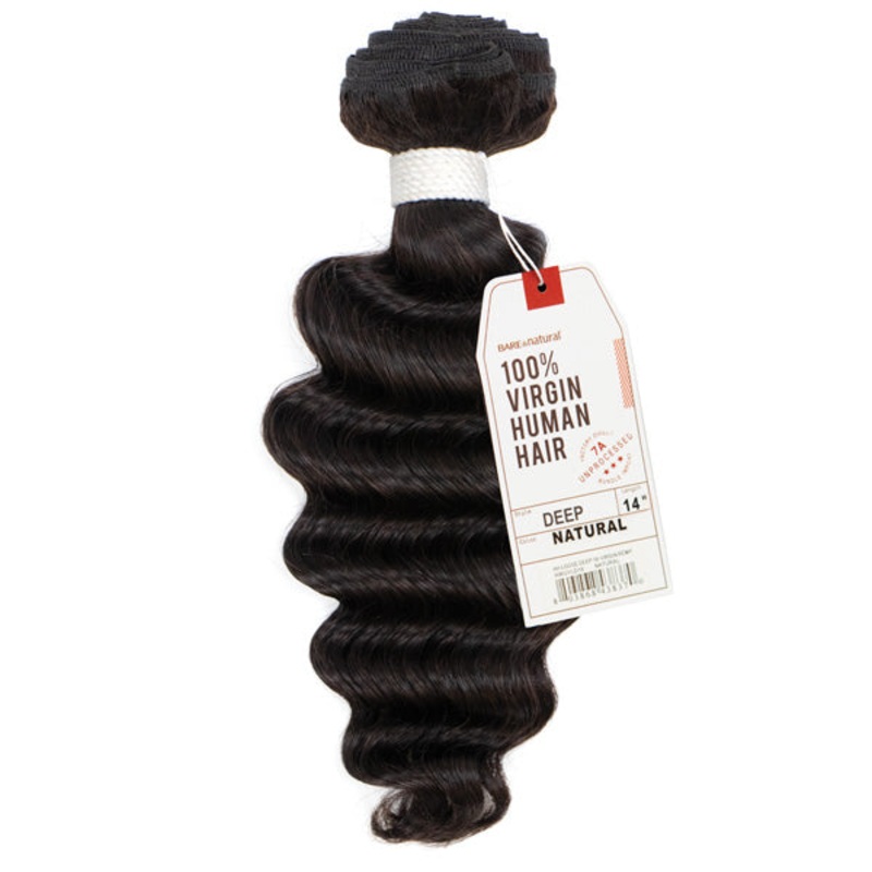 Sensationnel 7A Unprocessed 100% Virgin Human Hair Weave – DEEP 10-28″ 10 NATURAL