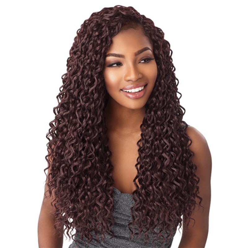 Sensationnel Lulutress Crochet Braid DISCO CURL 18 Inch BG