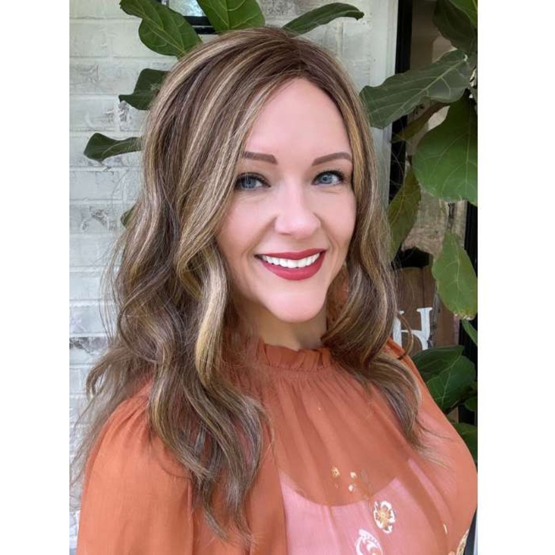 Stream | Synthetic Lace Front Hair Topper (Lace Top) BERNSTEIN-ROOTED