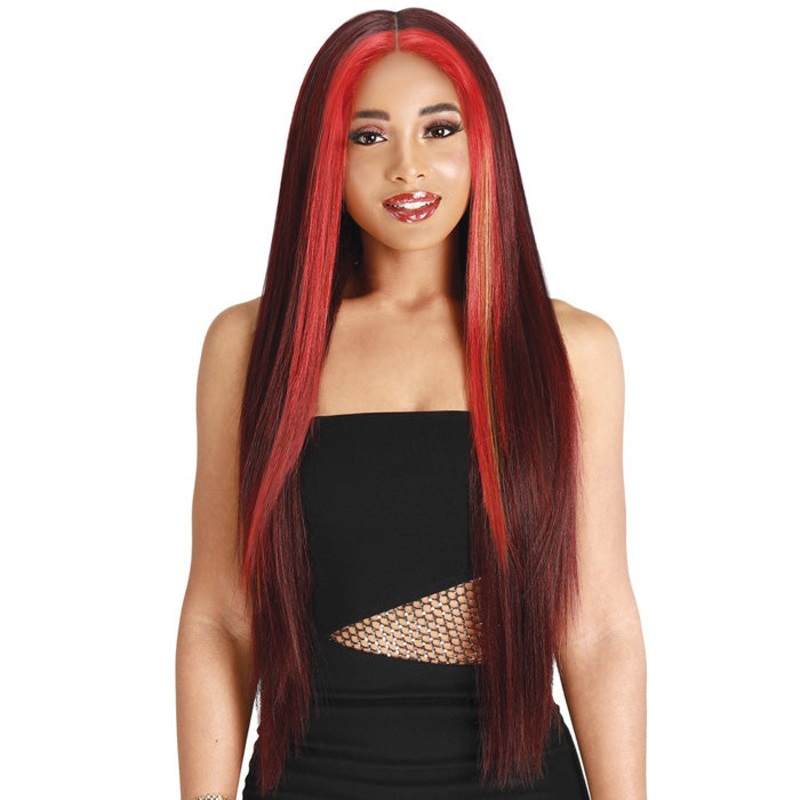 Zury Sis Glueless Prime Human Hair Blend HD Lace Front Wig – NAS 1
