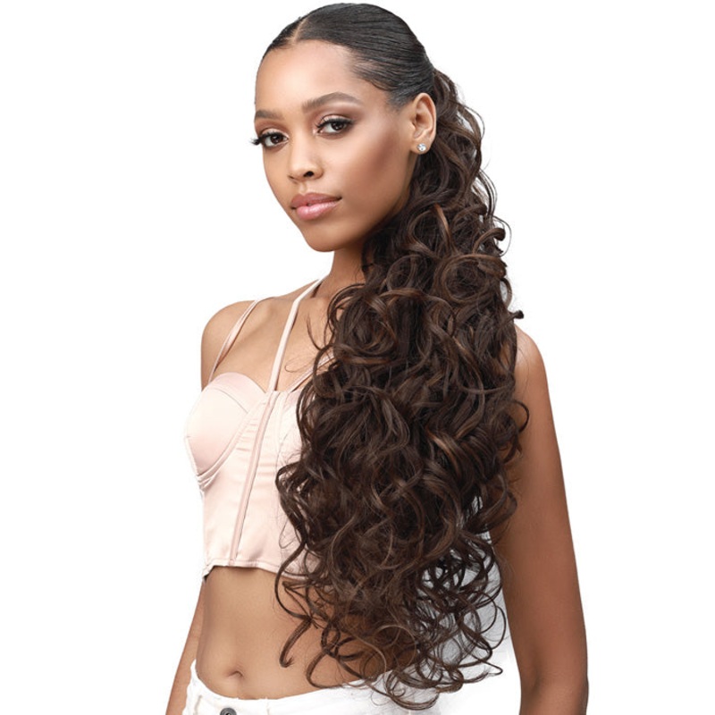 Bobbi Boss Wrap Ponytail – ROMANCE CURL 30″ 1