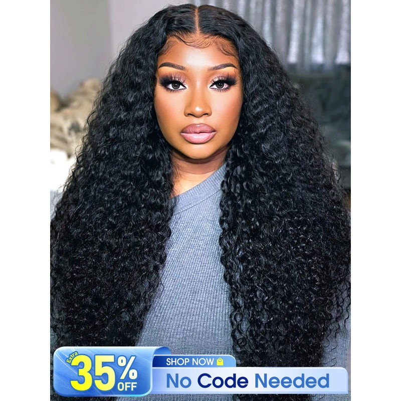 [Clearance Sale] Pre-cut 9×6 Lace M-cap Wear Go Glueless Mini Knots Water Wave Hair HD Lace Front Wig Pre-plucked 10(bob)