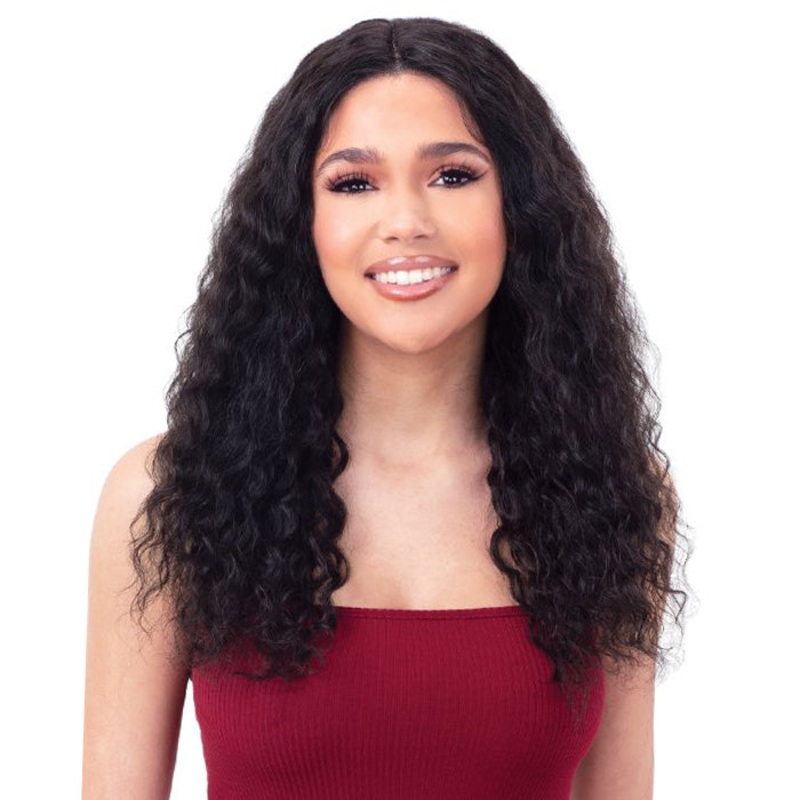 Model Model Haute 100% Human Hair HD Lace Front Wig – DEEP WAVE 20 NATURAL