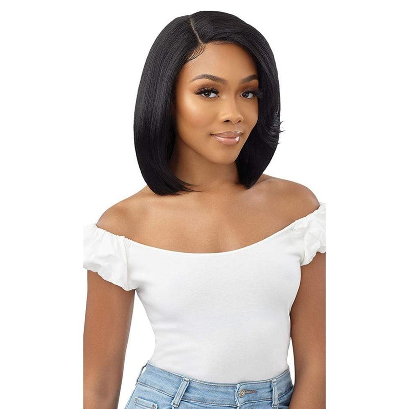 Outre EveryWear Synthetic Lace Front Wig – Every 11 1 JET BLACK