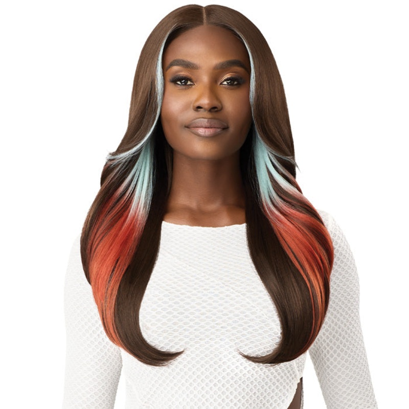 Outre Melted Hairline Glueless HD Lace Front Wig – MH 110 1